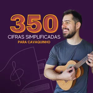 350 Cifras simplificadas para cavaquinho - Modelo Victor Cazzoli